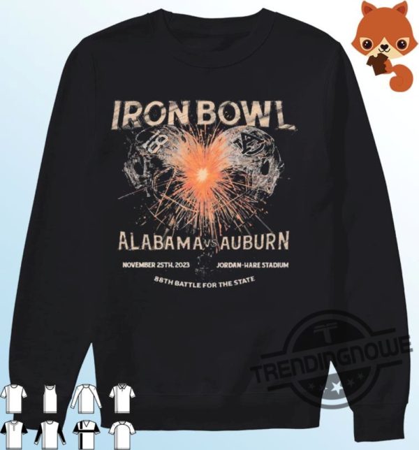 Official Iron Bowl 2023 Shirt Alabama Vs Auburn Battle For The Iron Bowl 2023 Shirt trendingnowe.com 2