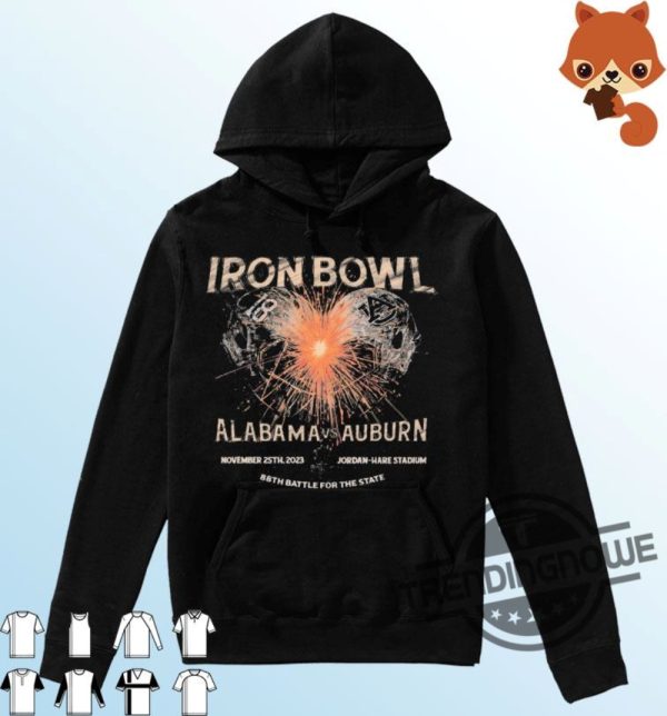 Official Iron Bowl 2023 Shirt Alabama Vs Auburn Battle For The Iron Bowl 2023 Shirt trendingnowe.com 3