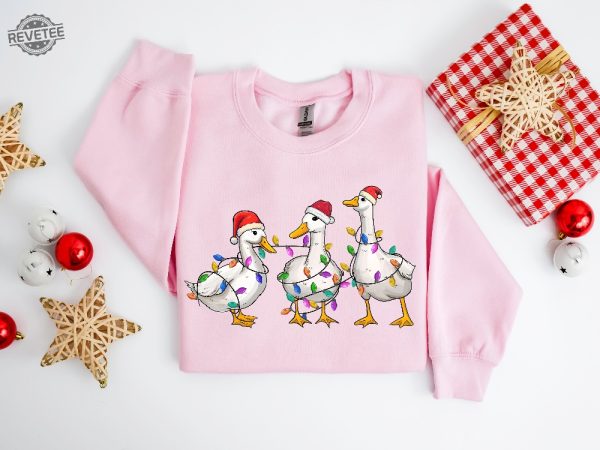 Silly Goose Christmas Sweatshirt Silly Goose University Christmas Shirt Christmas Goose Shirt Christmas Lights Silly Goose Sweatshirt Unique revetee 1