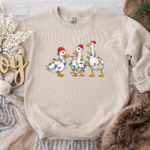 Silly Goose Christmas Sweatshirt Silly Goose University Christmas Shirt Christmas Goose Shirt Christmas Lights Silly Goose Sweatshirt Unique revetee 2
