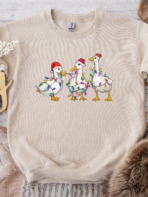 Silly Goose Christmas Sweatshirt Silly Goose University Christmas Shirt Christmas Goose Shirt Christmas Lights Silly Goose Sweatshirt Unique revetee 2