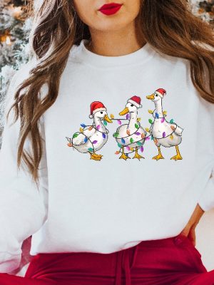 Silly Goose Christmas Sweatshirt Silly Goose University Christmas Shirt Christmas Goose Shirt Christmas Lights Silly Goose Sweatshirt Unique revetee 4