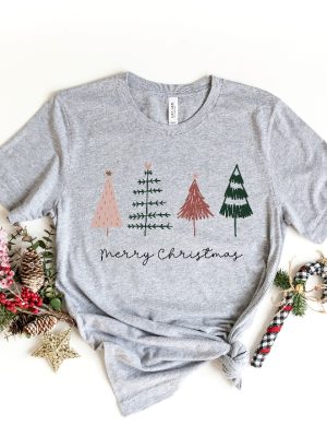 Merry Christmas Sweatshirt Christmas Trees Shirt Christmas Tee Christmas Sweatshirt Cute Christmas Shirt Christmas Gift Christmas Tree Unique revetee 2