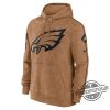 Philadelphia Eagles Football Brown 2023 Hoodie Salute To Service Club Pullover Hoodie 3D Cosplay Cowboy American Football Shirt trendingnowe.com 2