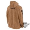 Philadelphia Eagles Football Brown 2023 Hoodie Salute To Service Club Pullover Hoodie 3D Cosplay Cowboy American Football Shirt trendingnowe.com 3