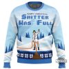 merry christmas the shitter was full sweater all over printed national lampoons christmas vacation ugly artificial wool sweatshirt cousin eddie funny xmas gift laughinks 1