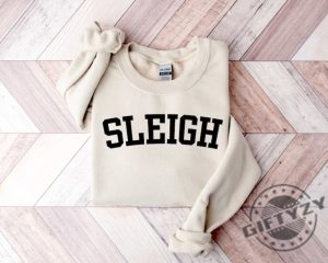 Sleigh Christmas Shirt Christmas Family Sweatshirt Christmas Holiday Sweater For Family Hoodie Holiday Tshirt Sleigh Shirt giftyzy 3