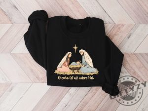 Nativity Scene Shirt Christian Christmas Sweatshirt Christmas Nativity Tshirt True Story Nativity Hoodie Religious Christmas Gifts giftyzy 3