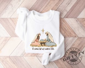 Nativity Scene Shirt Christian Christmas Sweatshirt Christmas Nativity Tshirt True Story Nativity Hoodie Religious Christmas Gifts giftyzy 4