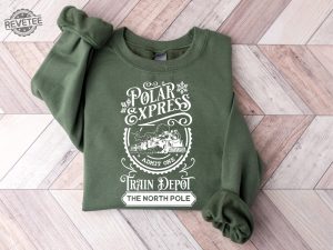 Polar Express Sweatshirt Polar Express Family Shirt Christmas Gift For Family Christmas Shirt Family Holiday Shirts Holiday Hoodie Unique revetee 6