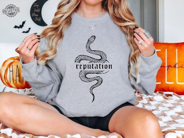 Reputation Snake Shirt And Sweatshirt Rep Snake Shirt Concert Shirt Reputation Album Shirt Reputation Merch Hoodie Reputation Merch Gift Unique revetee 2