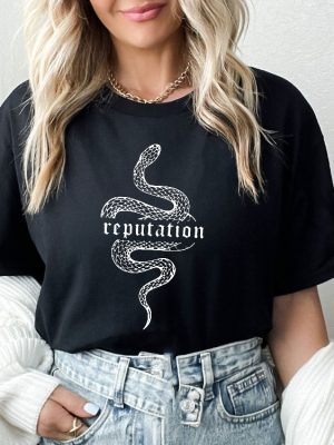 Reputation Snake Shirt And Sweatshirt Rep Snake Shirt Concert Shirt Reputation Album Shirt Reputation Merch Hoodie Reputation Merch Gift Unique revetee 3