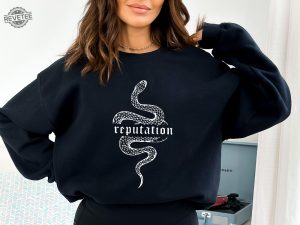 Reputation Snake Shirt And Sweatshirt Rep Snake Shirt Concert Shirt Reputation Album Shirt Reputation Merch Hoodie Reputation Merch Gift Unique revetee 4