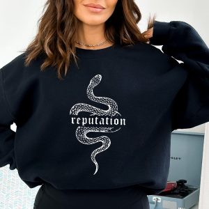 Reputation Snake Shirt And Sweatshirt Rep Snake Shirt Concert Shirt Reputation Album Shirt Reputation Merch Hoodie Reputation Merch Gift Unique revetee 4