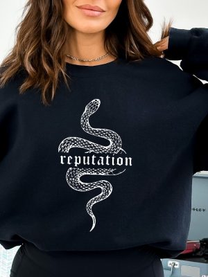 Reputation Snake Shirt And Sweatshirt Rep Snake Shirt Concert Shirt Reputation Album Shirt Reputation Merch Hoodie Reputation Merch Gift Unique revetee 4