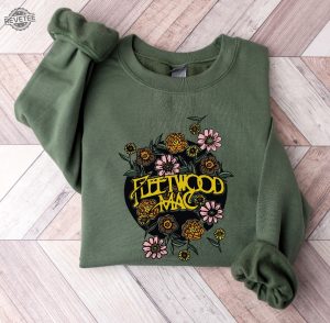 Vintage Fleetwood Mac Sweatshirt Fit Fleetwood Sweatshirt Vintage Sweater Fleetwood Mac Sweater Fleetwood Mac Shirt Flower Sweatshirt Unique revetee 2