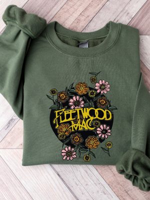 Vintage Fleetwood Mac Sweatshirt Fit Fleetwood Sweatshirt Vintage Sweater Fleetwood Mac Sweater Fleetwood Mac Shirt Flower Sweatshirt Unique revetee 2