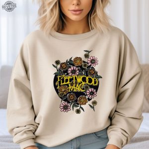 Vintage Fleetwood Mac Sweatshirt Fit Fleetwood Sweatshirt Vintage Sweater Fleetwood Mac Sweater Fleetwood Mac Shirt Flower Sweatshirt Unique revetee 4