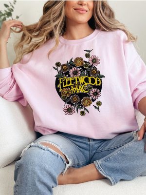 Vintage Fleetwood Mac Sweatshirt Fit Fleetwood Sweatshirt Vintage Sweater Fleetwood Mac Sweater Fleetwood Mac Shirt Flower Sweatshirt Unique revetee 7