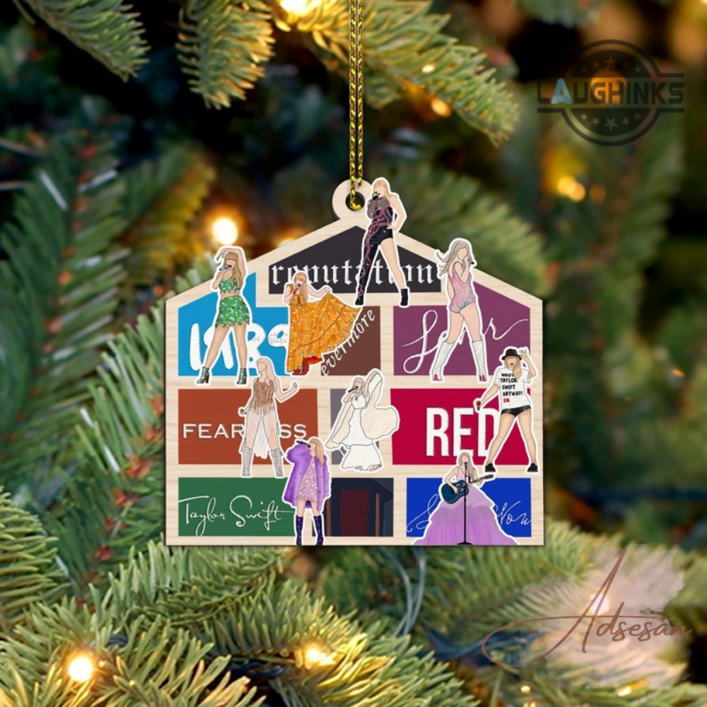 Taylor Swift The Eras Tour 2023 Christmas Tree Decorations Ornament -  Mugteeco