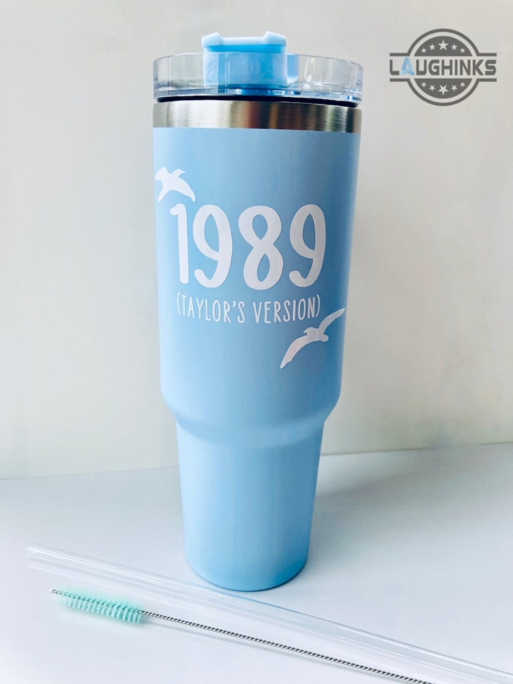 Taylor Swift Stanley Tumbler Cup 40 Oz Swiftie Eras Tour 2023 40Oz Tumblers Taylors Concert Stainless Steel Travel Mug Christmas Gift For Swifty
