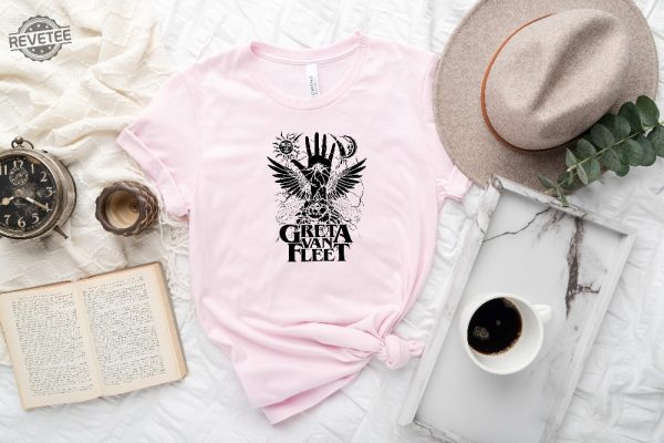 Greta Van Fleet Shirt Retro Musical Shirt Greta Van Fleet Rock Band Shirt Boho Vintage Musician Shirt Retro Greta Van Fleet T Shirt Tee Unique revetee 1 1