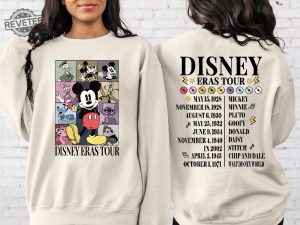 Vintage Disneyland Eras Tour Shirt Mickey And Friends Shirt Retro Walt Disneyworld Disney Eras Tour Mickey Eras Tour Shirt Disney Trip Unique revetee 1