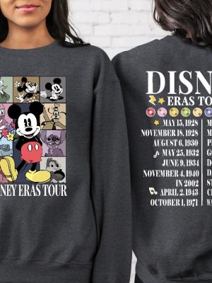 Vintage Disneyland Eras Tour Shirt Mickey And Friends Shirt Retro Walt Disneyworld Disney Eras Tour Mickey Eras Tour Shirt Disney Trip Unique revetee 3