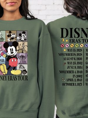 Vintage Disneyland Eras Tour Shirt Mickey And Friends Shirt Retro Walt Disneyworld Disney Eras Tour Mickey Eras Tour Shirt Disney Trip Unique revetee 4