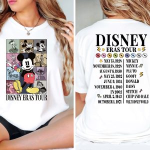 Vintage Disneyland Eras Tour Shirt Mickey And Friends Shirt Retro Walt Disneyworld Disney Eras Tour Mickey Eras Tour Shirt Disney Trip Unique revetee 5