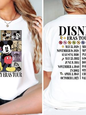 Vintage Disneyland Eras Tour Shirt Mickey And Friends Shirt Retro Walt Disneyworld Disney Eras Tour Mickey Eras Tour Shirt Disney Trip Unique revetee 5