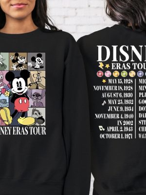 Vintage Disneyland Eras Tour Shirt Mickey And Friends Shirt Retro Walt Disneyworld Disney Eras Tour Mickey Eras Tour Shirt Disney Trip Unique revetee 6