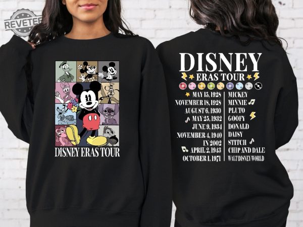 Vintage Disneyland Eras Tour Shirt Mickey And Friends Shirt Retro Walt Disneyworld Disney Eras Tour Mickey Eras Tour Shirt Disney Trip Unique revetee 6