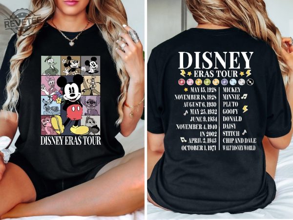 Vintage Disneyland Eras Tour Shirt Mickey And Friends Shirt Retro Walt Disneyworld Disney Eras Tour Mickey Eras Tour Shirt Disney Trip Unique revetee 7