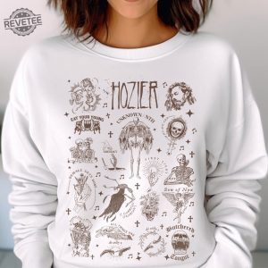 Unreal Unearth Tour 2023 Merch Vintage Hozier Hozier Fan Gift Unisex T Shirt Sweatshirt Hoodie Unique revetee 3