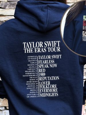 Two Sided The Eras Tour Concert Sweatshirt Eras Tour Movie Sweatshirt Concert Sweatshirt Taylor Fan Gift Gift For Her Girlfriend Gift Unique revetee 7