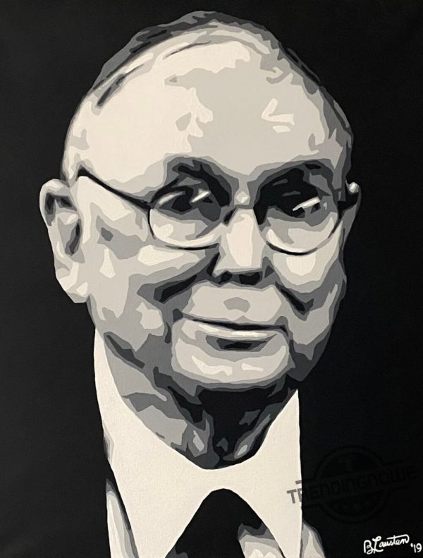 Rip Charlie Munger Poster Charlie Munger Abstract Painting Poster trendingnowe.com 1