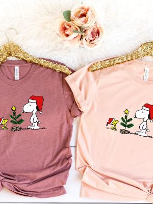 Snoopy And Woodstock Shirt Snoopy Christmas Shirt Gift Christmas Shirt Snoopy And Woodstock Shirt Unique revetee 2