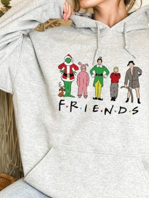 Christmas Movie Sweatshirt Christmas Movies Characters Hoodie Christmas Song Sweatshirt Vintage Movie Sweatshirt Unique revetee 2