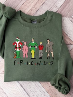 Christmas Movie Sweatshirt Christmas Movies Characters Hoodie Christmas Song Sweatshirt Vintage Movie Sweatshirt Unique revetee 5