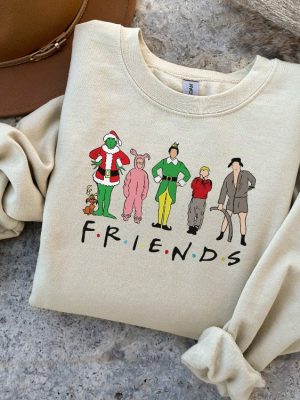 Christmas Movie Sweatshirt Christmas Movies Characters Hoodie Christmas Song Sweatshirt Vintage Movie Sweatshirt Unique revetee 6