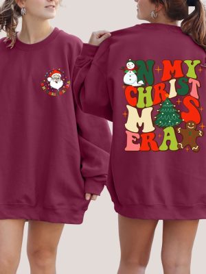 In My Christmas Era Sweatshirt Christmas Sweatshirt Xmas Holiday Sweatshirt Christmas Gift Trendy Christmas Sweat Retro Christmas Shirt Unique revetee 3