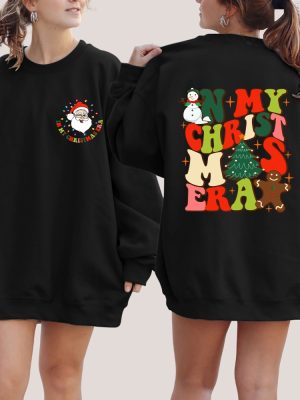 In My Christmas Era Sweatshirt Christmas Sweatshirt Xmas Holiday Sweatshirt Christmas Gift Trendy Christmas Sweat Retro Christmas Shirt Unique revetee 4