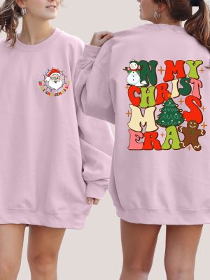 In My Christmas Era Sweatshirt Christmas Sweatshirt Xmas Holiday Sweatshirt Christmas Gift Trendy Christmas Sweat Retro Christmas Shirt Unique revetee 5