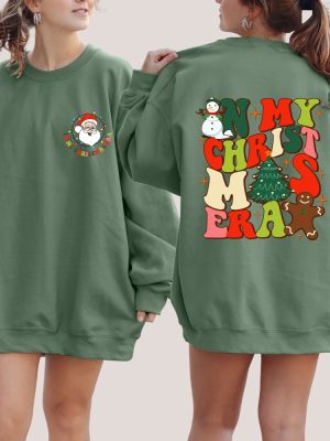 In My Christmas Era Sweatshirt Christmas Sweatshirt Xmas Holiday Sweatshirt Christmas Gift Trendy Christmas Sweat Retro Christmas Shirt Unique revetee 6