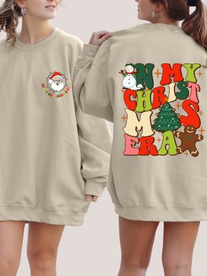 In My Christmas Era Sweatshirt Christmas Sweatshirt Xmas Holiday Sweatshirt Christmas Gift Trendy Christmas Sweat Retro Christmas Shirt Unique revetee 7