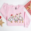 Silly Goose Christmas Sweatshirt Silly Goose University Christmas Shirt Christmas Goose Shirt Christmas Lights Silly Goose Sweatshirt Unique revetee 1 1