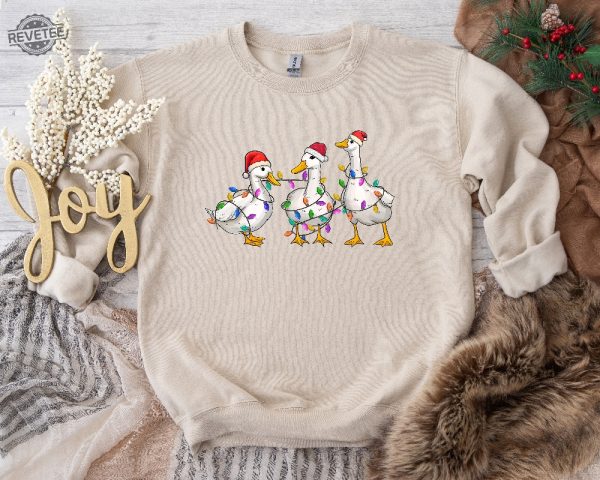 Silly Goose Christmas Sweatshirt Silly Goose University Christmas Shirt Christmas Goose Shirt Christmas Lights Silly Goose Sweatshirt Unique revetee 2 1