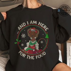 muppet christmas carol t shirt sweatshirt hoodie and i am here for the food rizzo muppet movie est 1992 merry xmas shirts family matching disney world gift laughinks 5