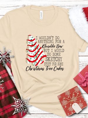 Christmas Tree Cake Shirt Cake Christmas Shirt Christmas Crewneck Christmas Gifts Xmas Cake Shirt Klondike Bar Shirt Xmas Sweater Unique revetee 3